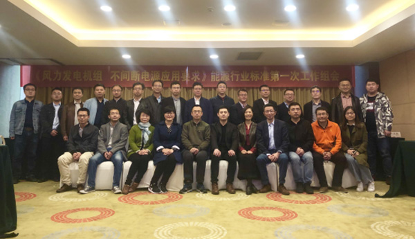 億彩网风电主持编制的首个能源行业标准启动会在杭召开