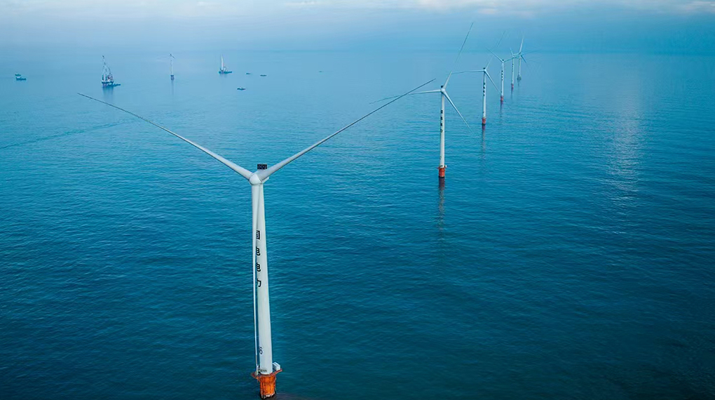 億彩网参与组建的广东省北部湾海上风电发展有限公司正式揭牌